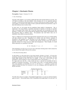 Chapter 15 - Stochastic Choice