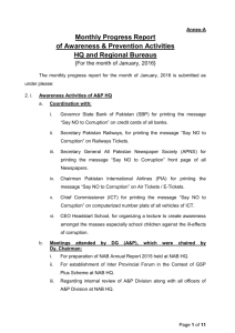 government of pakistan - National Accountability Bureau
