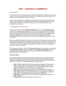 unit 1 grades & comments