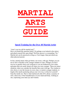 The Martial Arts Guide For The