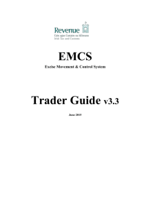 EMCS Trader Guide v 3.3