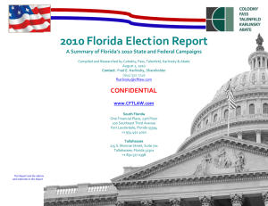 Florida Election Cycle