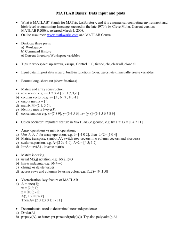 matlab a vs matlab b