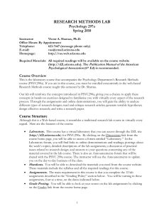 Introduction to Psychology