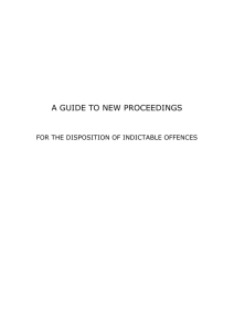 a guide to new proceedings
