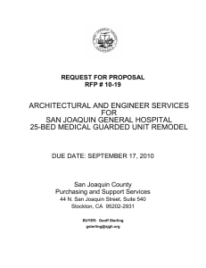 REQUEST FOR PROPOSAL RFP # 10