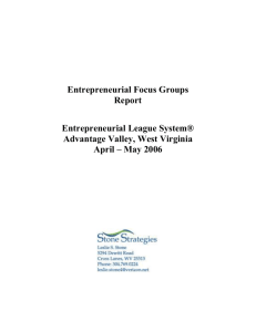 Entrepreneurial Focus Groups