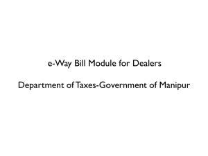 Department of Taxes-Government of Manipur e