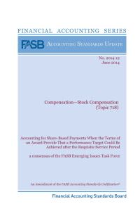 Compensation—Stock Compensation (Topic 718)