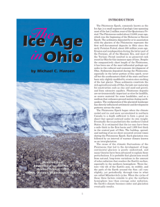 Ice Age in Ohio - Case Western Reserve University