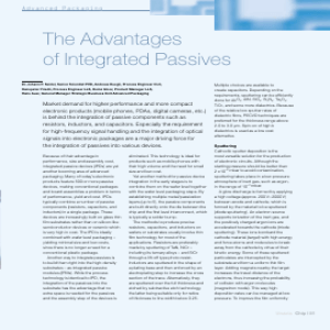The Advantages of Integrated Passives - Plasma