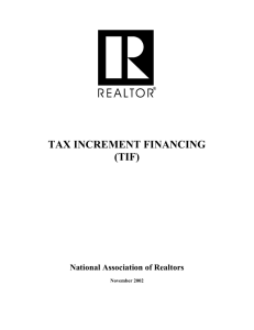 Tax Increment Financing (TIF) National