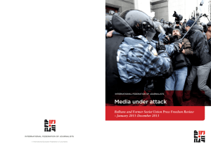 Media under attack - International Federation of Journalists