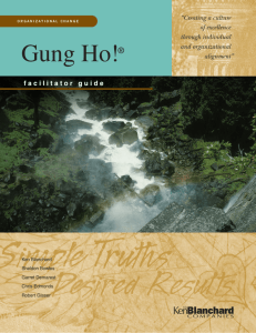 Gung Ho! - Blanchard International