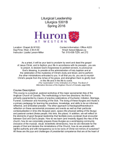 2015-16 - Huron University College