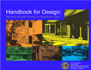 Handbook for design : Specially adapted