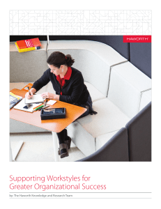 Supporting Workstyles for Greater Organizational Success
