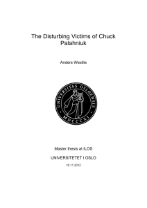 The Disturbing Victims of Chuck Palahniuk - DUO