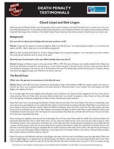 Chuck Lloyd and Deb Lingen Testimonial