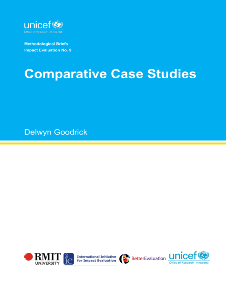 unicef comparative case studies
