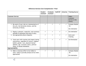 Reference Services Core Competencies—Final