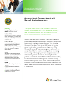 Albemarle County Enhances Security with Microsoft Solution