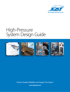 High-Pressure System Design Guide