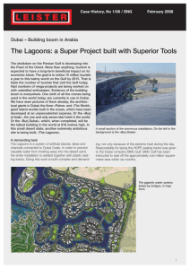 The Lagoons: a Super Project built with Superior Tools
