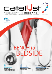 Issue 9 - National Healthcare Group :: Research Development Office