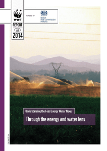 WWF - The Food Water Energy Nexus