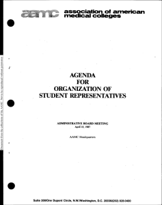 Administrative Board Meeting Agenda and Minutes, 04/15/87