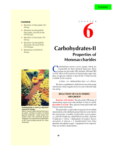 6. carbohydrates-ii
