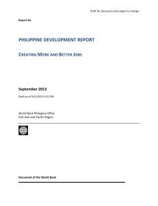 philippine development report