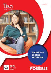 american degree program