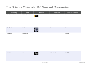 The Science Channel's 100 Greatest Discoveries