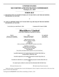 Annual Information Form – Fiscal 2014