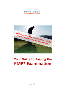 PMP® Examination
