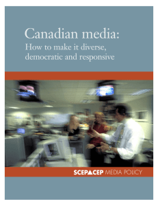 For a Canadian media policy