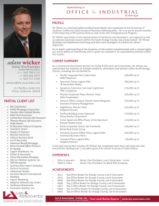 Adam Wicker Resume - corporate web.ai - Lee & Associates