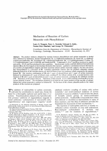 Mechanism of Reaction of Carbon Monoxide with Phenyllithium'