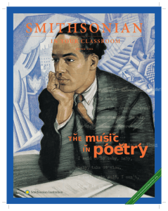 The Music in Poetry - Smithsonian Education