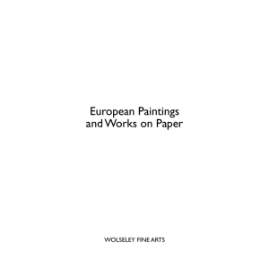 European Paintings catalogue