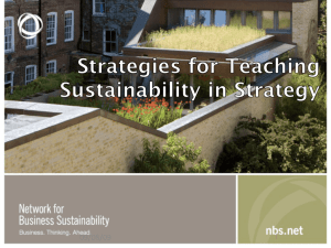 Webinar PowerPoint - Network for Business Sustainability