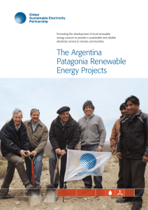 The Argentina Patagonia Renewable Energy Projects