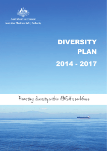 Promoting diversity within AMSA's workforce DIVERSITY PLAN