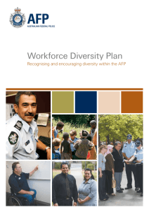 Workforce Diversity Plan - Australian Federal Police