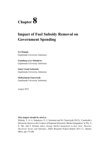 Chapter 8 Impact of Fuel Subsidy Removal on Government