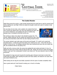 The Cookie Monster - Central United Methodist Church
