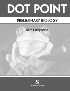 preliminary biology