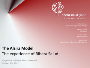 Ribera Salud The Integration Model